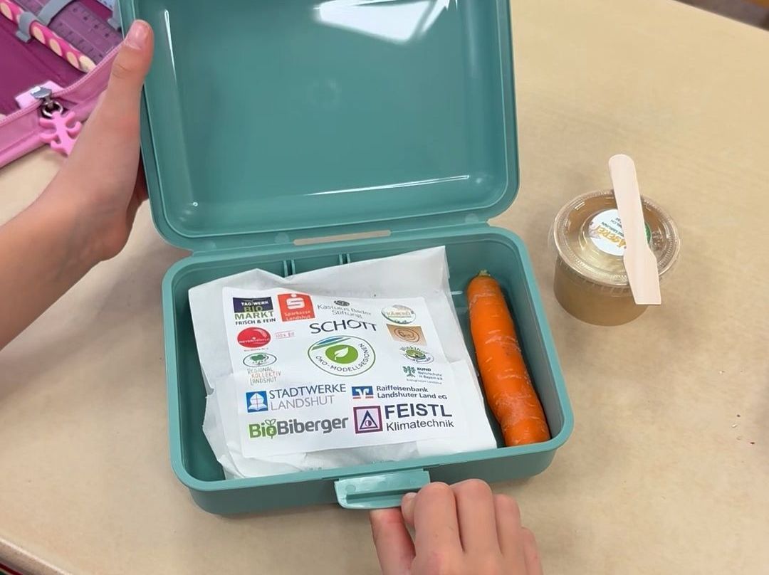 Brotbox der Ökömodellregion Landshut | Bild: Kathy Mühlebach-Sturm Brotbox Ökomodellregion