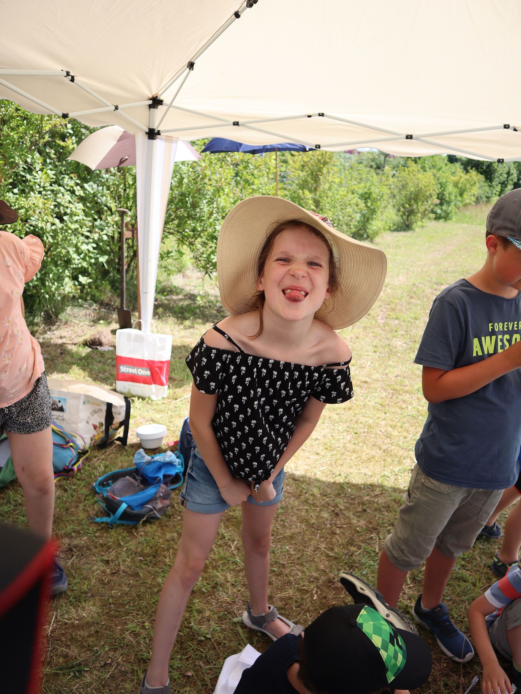 ... ganz schön mutig oder doch sehr lustig ...