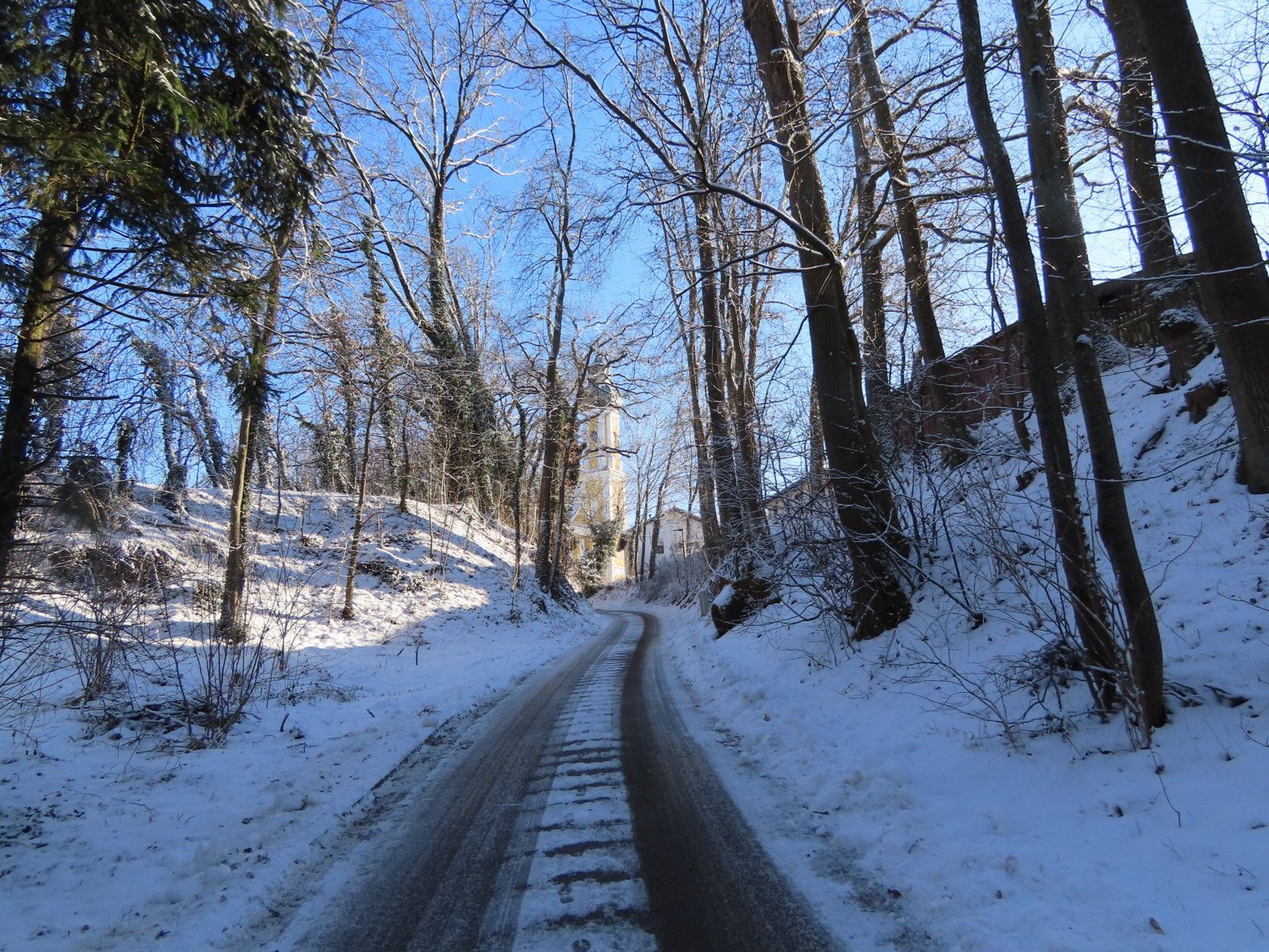 Winterwanderung OG Vilsbiburg | Bild: Achim Grünewald Winterwanderung OG Vilsbiburg