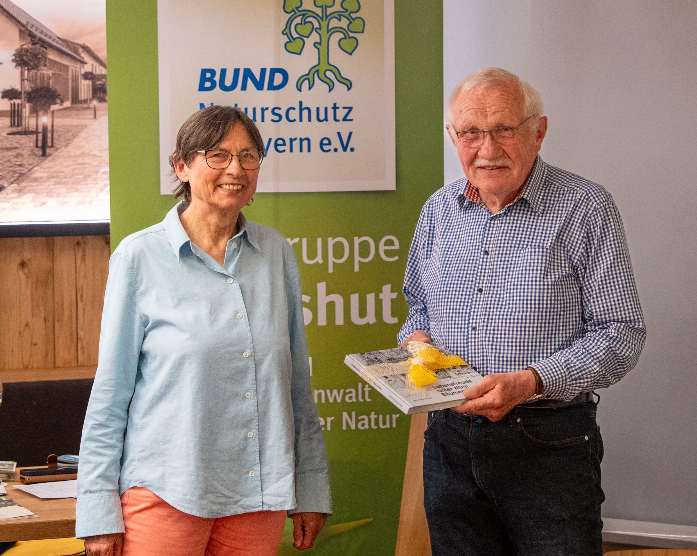 Kathy Mühlebach-Sturm und Michael Raum | Bild: Heinrich Inkoferer Kathy Mühlebach-Sturm Michael Raum