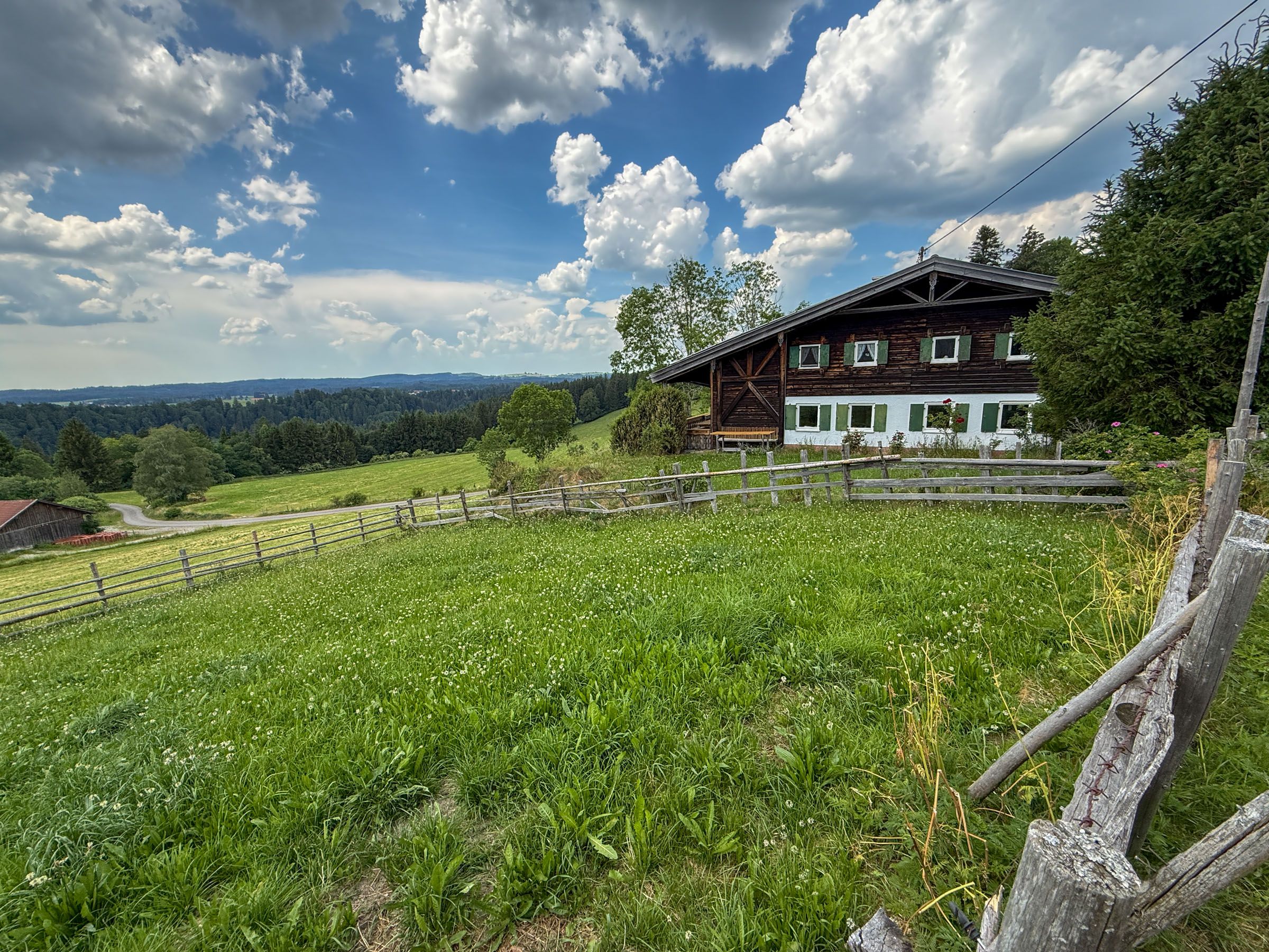 Typisches Allgäuer Bauernhaus
