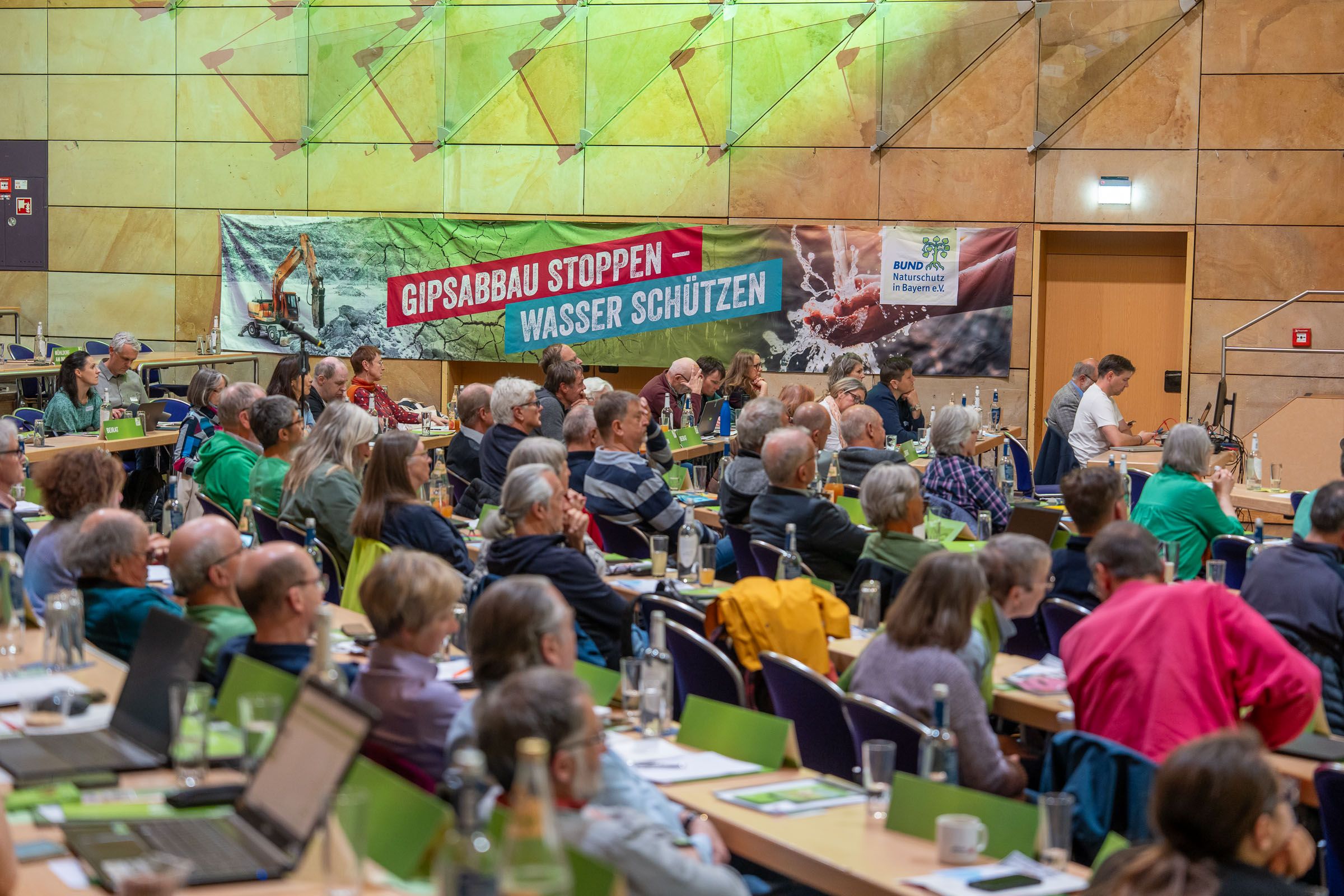 Delegierte | Bild: Heinrich Inkoferer Delegierten Versammlung BN 2025 in Führt, DV