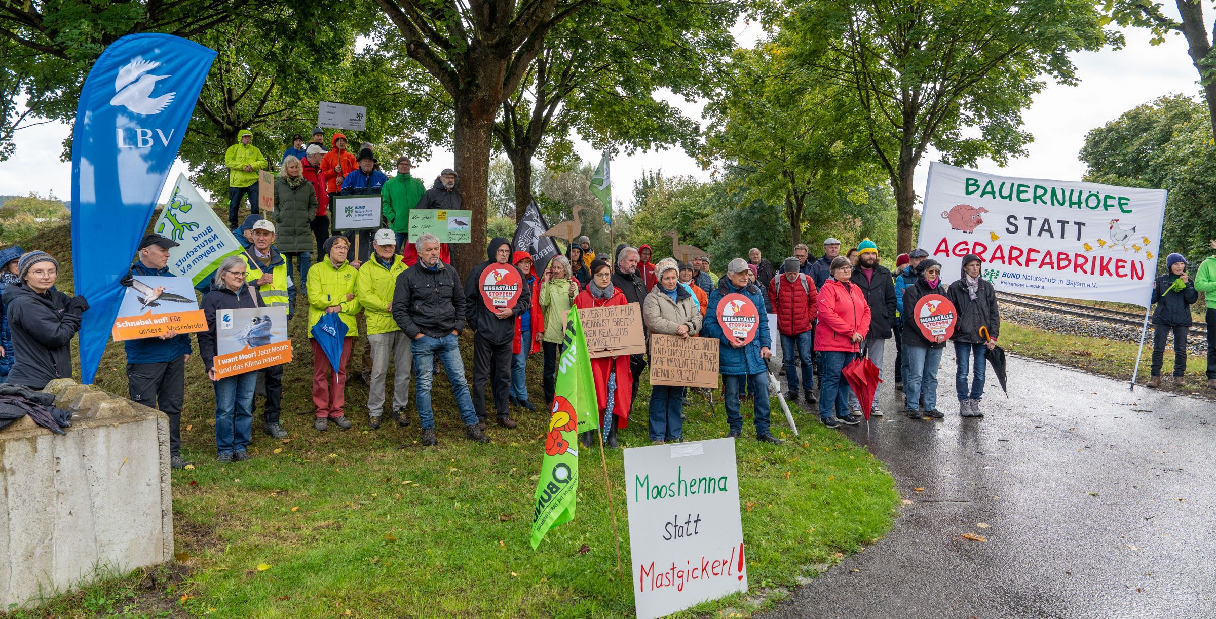 Die Demogruppe | Bild Heinrich Inkoferer