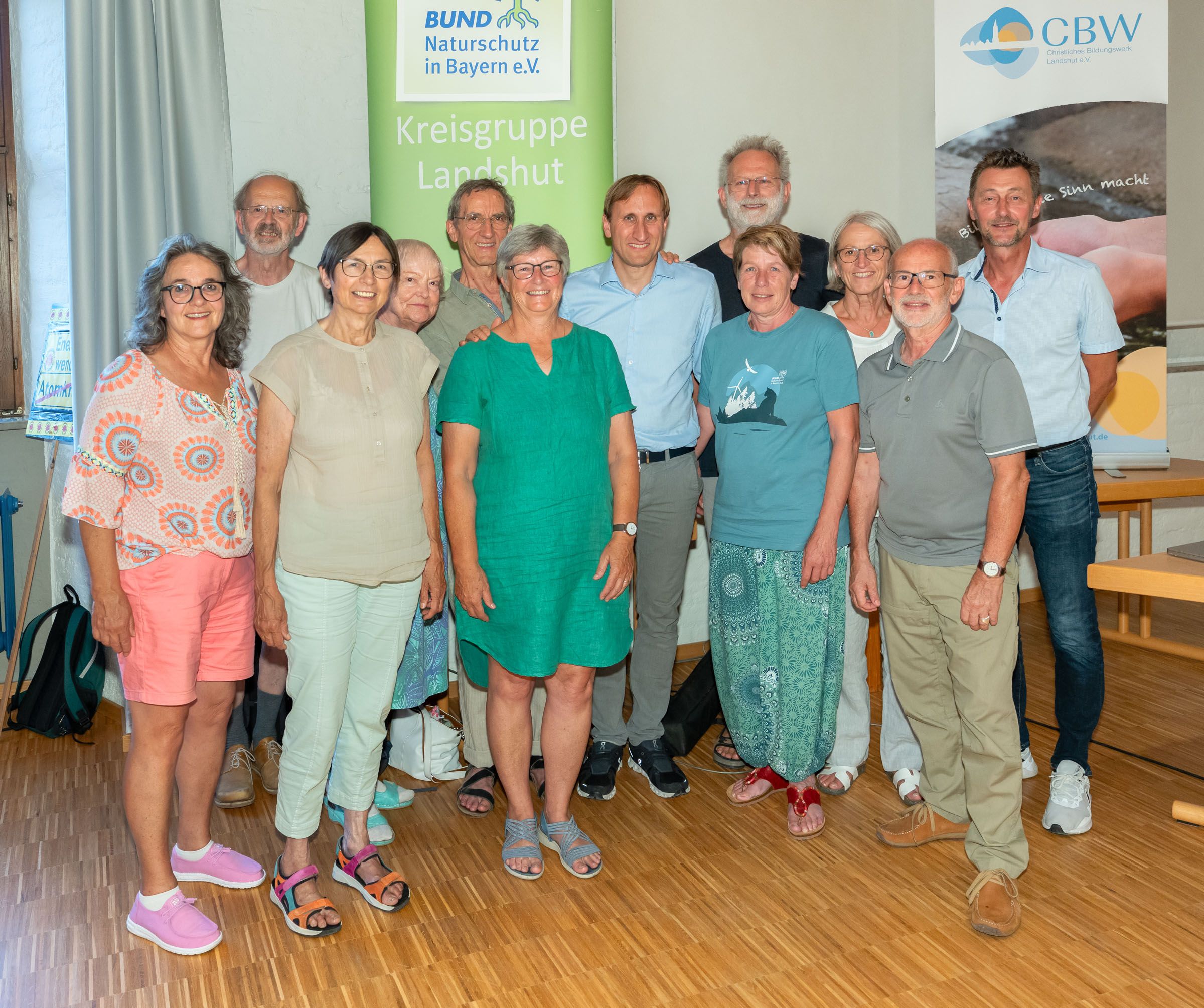 Ein Teil der Aktivengruppe des BüfA | Bild: Heinrich Inkoferer