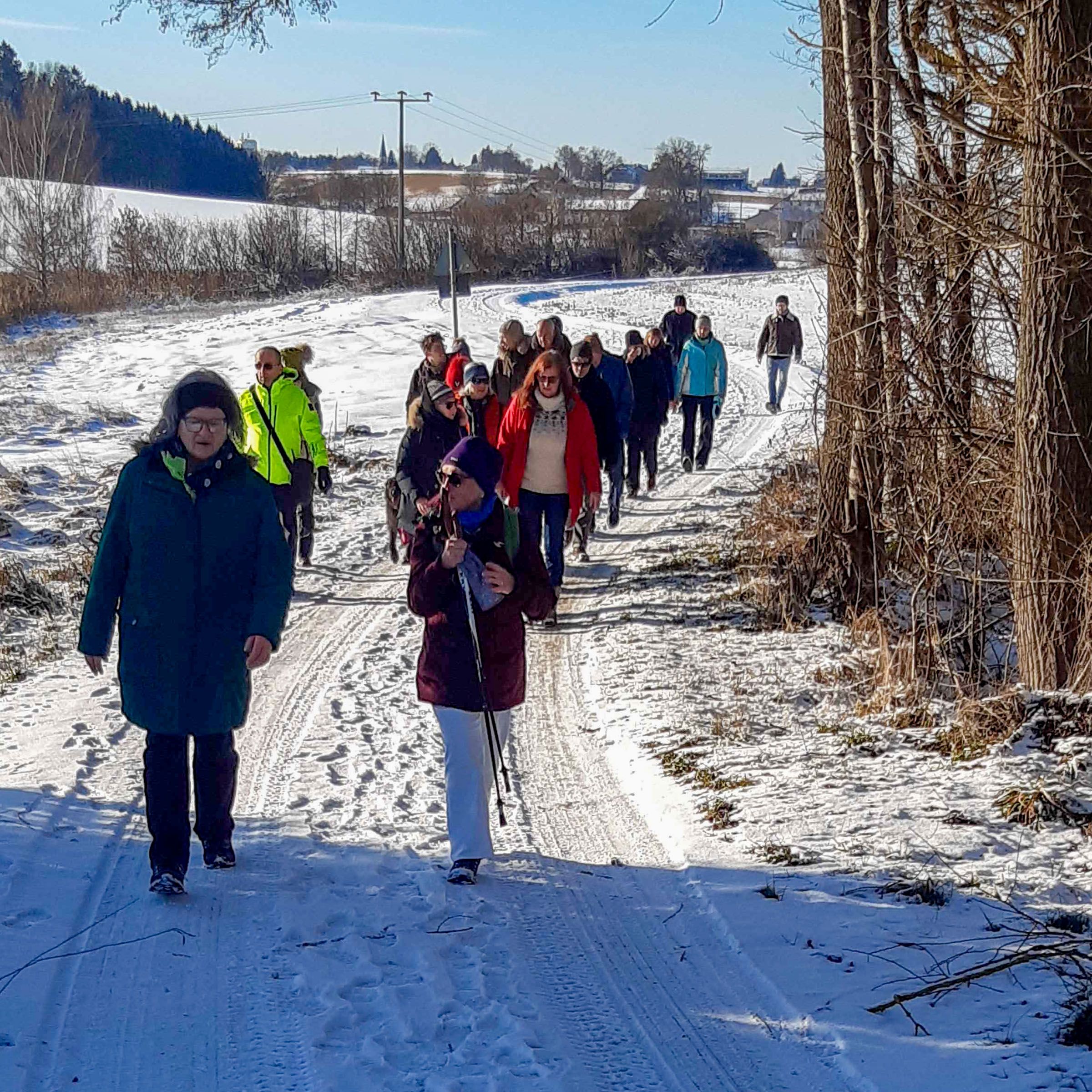 Winterwanderung 2026 | Bild: Josef Gerbl Winterwanderung 2026 BN OG Velden