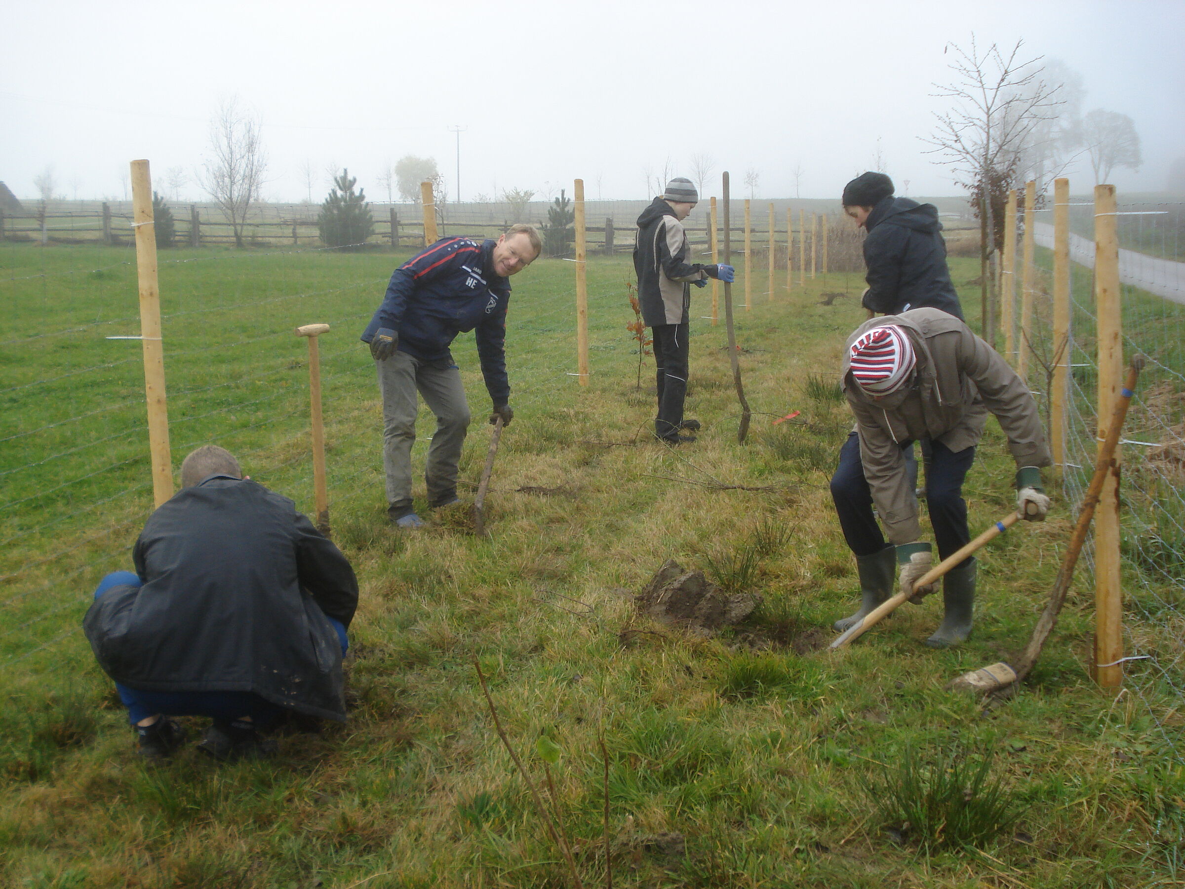 Pflanzung einer Feldhecke in Bödldorf (1)